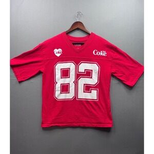 Vintage Coca Cola Diet Coke Red Jersey Style T Shirt Mens Size S